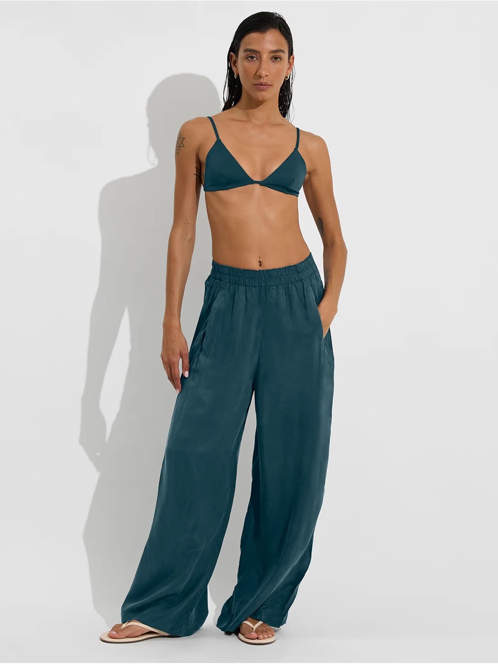 Left on Friday Day Trip Wide Leg Pant